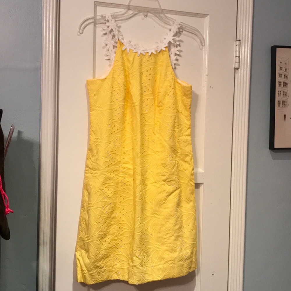 Lilly Pulitzer Yellow Dress